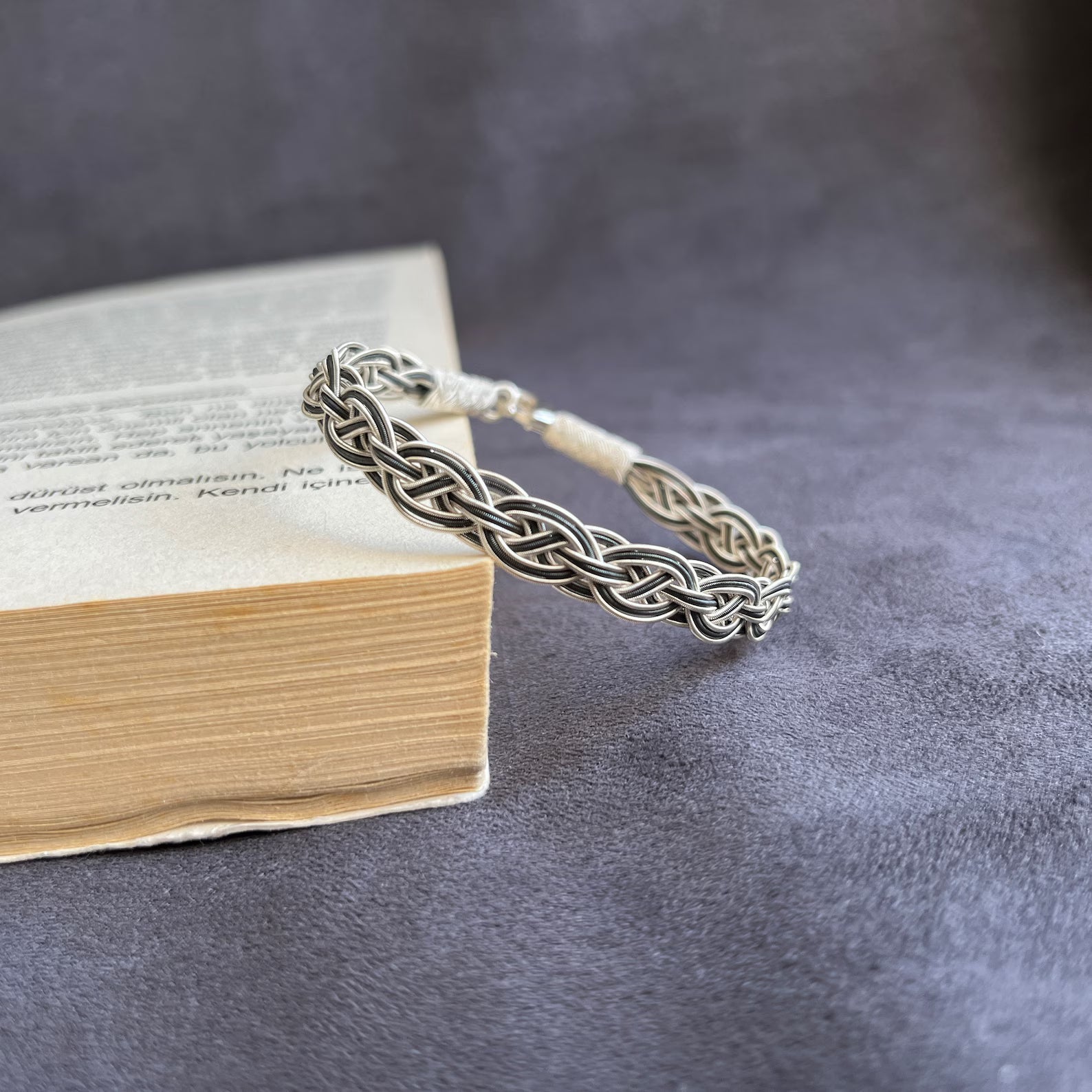 Sterling Silver Woven Bracelet